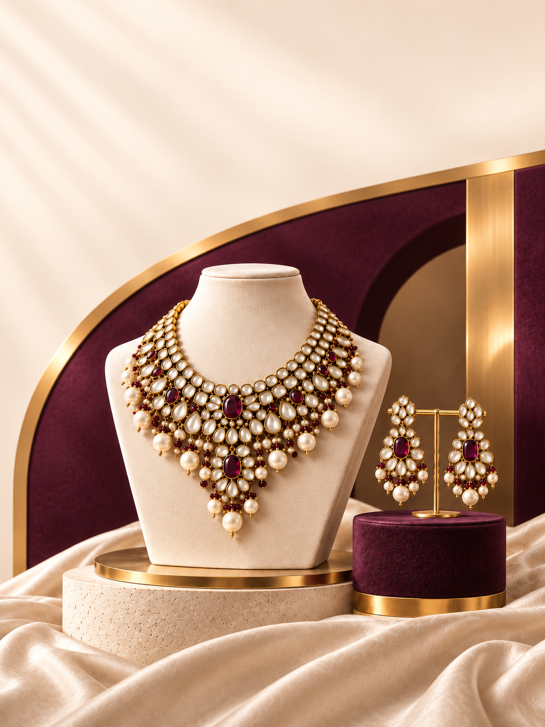 Classic Kundan Necklace Set