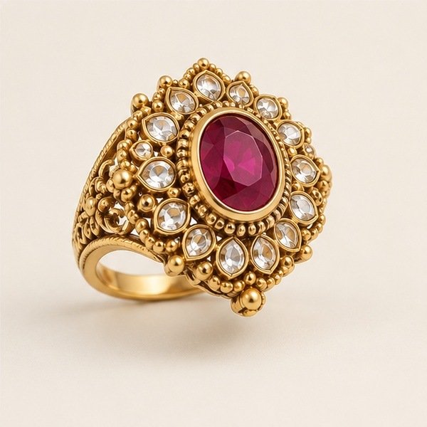 Royal Ruby Statement Ring